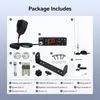 Radio CB Retevis MB63A, radio CB AM/FM con antenna, radio Anteprima dell’immagine prodotto 9