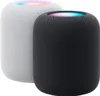 Apple HomePod, Apple Siri, Zylinder, Weiß, Stoff, Home app Produktbild-Vorschau 1