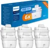 A product box for Philips water filters with several filters shown below. Produktbild-Vorschau