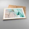 Gerahmtes Poster - Rahmen in heller Eiche - Marmor Produktbild-Vorschau 3