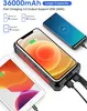 Feegar Solar Powerbank, 36000mah Wireless Power Bank Solar Podgląd zdjęcia produktu 8