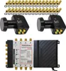 PremiumX Multischalter Set 9/8 Multiswitch SAT 2x Quattro Produktbild-Vorschau 1