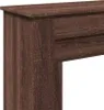 vidaXL Obudowa kominka brązowy dąb 90x30x90 cm materiał Podgląd zdjęcia produktu 7