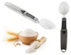 A collage of a digital spoon scale, a bowl of flour with wheat stalks, and a wooden scoop of flour. Náhľad obrázku produktu