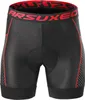 Lixada Radlerhose Herren mit Sitzpolster 5D Gepolsterte Produktbild-Vorschau 3