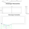 SKALI Badewanne mit Tür/Seniorenbadewanne 167,5x85/75cm, Produktbild-Vorschau 4