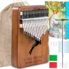 Kalimba en bois à 17 notes avec accessoires KIRA Voir les images du produit 1