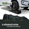 2x Auffahrkeile Wohnmobil 3,5t 60x21x12 cm Kunststoff Produktbild-Vorschau 4