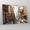 Bilder auf glas - Einteilig - New York Aquarell - 70x50cm - Produktbild-Vorschau 4