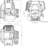 LIFAN 139F-2 Benzinmotor mit Seilzug und 1,2PS für Produktbild-Vorschau 4
