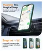 A phone case is shown attached to a car vent mount, with additional images of accessories that can be attached to the case. Produktbild-Vorschau