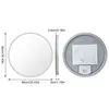 WISFOR Badspiegel met verlichting, 90 cm, ronde Productafbeelding-voorbeeld 13