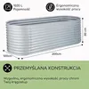 Blumfeldt Podwyższona grządka z metalu, Odporna na warunki Podgląd zdjęcia produktu 5