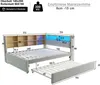 MODFU Rozkládací postel 140×200 cm, Multifunkční rozkládací Náhled obrázku produktu 6