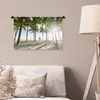 MuchoWow® Wandteppich Wandbehang Strand - Meer - Palme - Produktbild-Vorschau 5