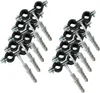 10 Stück Doppel Rohrschelle 1/2” 20-23mm | Rohrschellen Set Produktbild-Vorschau 3