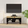 vidaXL TV-Schrank 85x33x43,5 cm Altholz Massiv Produktbild-Vorschau 2