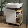 Základní skříňka pod umyvadlo Vicco Karen Sonoma/bílá 60 x Náhled obrázku produktu 5