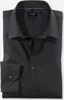 A folded gray men's dress shirt is laid flat. Produktbild-Vorschau