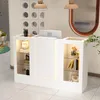 Empfangstheke mit LED-Beleuchtung und Glasvitrine, mit Produktbild-Vorschau 1