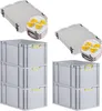 SparSet 5x Eurobox NextGen Color mit Auflagedeckel und Produktbild-Vorschau 1