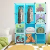 Armoire plastique Enfants DIY Système modulaire avec 12 Voir les images du produit 3