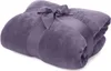 A folded purple blanket tied with a ribbon. Anteprima dell’immagine prodotto