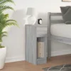 vidaXL Nočný stolík so zásuvkou Grey Sonoma 20x36x60 cm Náhľad obrázku produktu 3