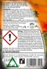 The image shows the back of a cleaning product bottle with various labels and warnings. Produktbild-Vorschau