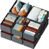 12er Set Aufbewahrungsbox Kleiderschrank Organizer Faltbare Produktbild-Vorschau 1