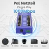 Extralink Gigabit PoE Injector 8x 1000Mb/s RJ45 Mode B 8 Produktbild-Vorschau 2