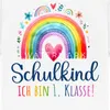 Spreadshirt Schulkind 2026 Einschulung Regenbogen Kinder Produktbild-Vorschau 2