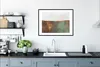 MuchoWow® Gerahmtes Poster Abstrakt - Luxus - Gold 80x60 cm Produktbild-Vorschau 4