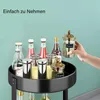 Gewürzregal, 2-stöckige Großes Küchenregal aus Edelstahl um Produktbild-Vorschau 2
