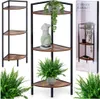 Mensola angolare in metallo nero 23,5x23,5x76 cm Anteprima dell’immagine prodotto 12