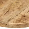 vidaXL Blat z litego drewna mango okrągły 25-27 mm 50 cm Podgląd zdjęcia produktu 1