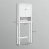 HOMCOM Meuble WC dessus de toilette meuble machine à laver Voir les images du produit 5