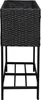 Polyrattan Hochbeet Blumenbeet 100x30x70 cm Kräuterbeet Produktbild-Vorschau 5