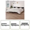 The Living Store Massivholzbett Schwarz Kiefer 180x200 cm Produktbild-Vorschau 10