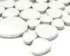 Kieselmosaik Pebbles Keramik weiß glänzend Duschtasse Produktbild-Vorschau 3