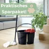 2er Set Wischeimer 18 L Putzeimer mit Presse Zweikammer Produktbild-Vorschau 6