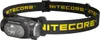 A black Nitecore HA11 2024 headlamp with a yellow and black strap is shown against a white background. Podgląd zdjęcia produktu