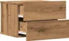 vidaXL Wand-Nachttische 2 Stk. Artisan-Eiche 40x32x30 cm Produktbild-Vorschau 5