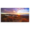 DEQORI Hybrid Leinwand Bild 60x30 cm 'Küstenabschied' Produktbild-Vorschau 2