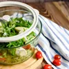 Glasschale mit Deckel & Ventil 2,5L Salatschale Produktbild-Vorschau 4