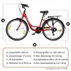 Mountainbike 26 Zoll, Fahrrad, 7-Gang, Kettenschaltung, Produktbild-Vorschau 7