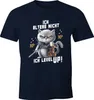 Herren T-Shirt Gaming ich altere nicht ich level up! Zocker Produktbild-Vorschau 1