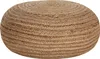 BELIANI Pouf Beige aus Jute ø 50 cm Rund Natur Bodenkissen Produktbild-Vorschau 2