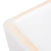 Keramický květináč tvar okapu bílý lesklý 24,5 x 12,5 x 9,5 Náhled obrázku produktu 3