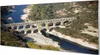Glasbilder 125x50 Wandkunst Rom Aqueducts Fluss Produktbild-Vorschau 1
